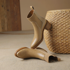 Barbara Women's Leather Ankle Boots