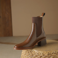 Barbara Women's Leather Ankle Boots