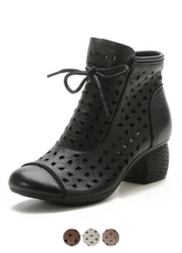 Barbara Women's Summer Side Zip Ankle Boots