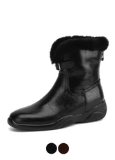 Belen Women's Ankle Wool Leather Boots