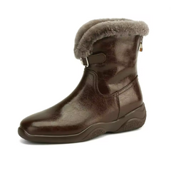 Belen Women's Ankle Wool Leather Boots