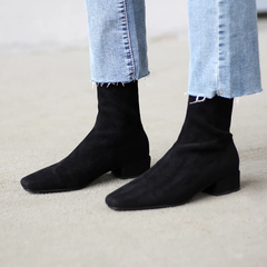 Bevin Women's Velvet Stretch Boots