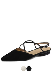 Clara Women's Slingbacks Pointed Toe Sandals