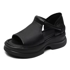 Eloisa Women's Hook & Loop Leather Sandals