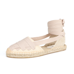 Estela Women's Ankle Strap Flat Espadrilles