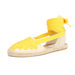 Estela Women's Ankle Strap Flat Espadrilles