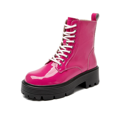 Frager Women's Leather Patent Boots