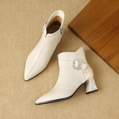 Hollyn Women's Dress Buckle Ankle Boots