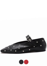 Josefa Women's Buckle Strap Flats