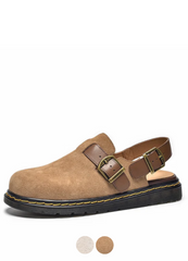 Julia Women's Strap Buckle Leather Sandals