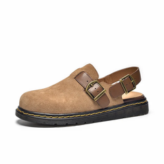 Julia Women's Strap Buckle Leather Sandals