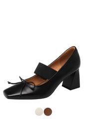 Sandy Women's Chunky Heel Elegant Pumps Shoes