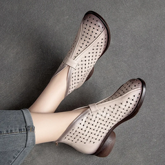 Libia Women's Back Zipper Boots