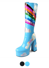 Lilia Women's Platform Knee High Boots