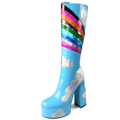 Lilia Women's Platform Knee High Boots