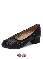 Lucrecia  Women's Genuine Leather Open Toe Sandals