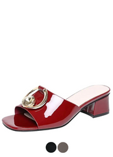 Lucy Women's Patent Leather Sandals