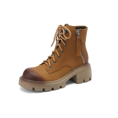 Macri Women's Lace-Up Fall Round Toe Boots