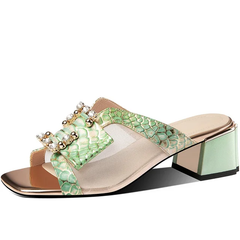 Malena Women's Square Heels Sandals