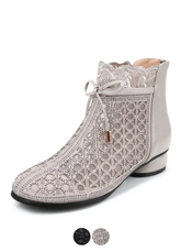 Manuela Women's Rhinestones Spring Ankle Boots