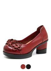 Margaret Women's Round Toe Platform Pumps