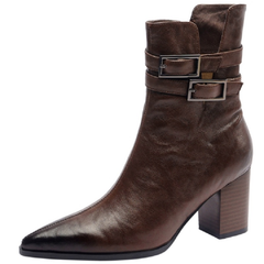 Marly Women's Side Zipper Ankle Boots