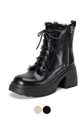 Matilde Women's Snow Leather Ankle Boots