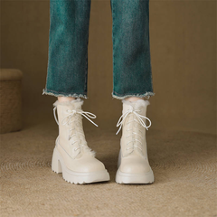 Matilde Women's Snow Leather Ankle Boots