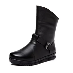 Minerva Women's Flat Leather Boots