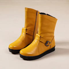 Minerva Women's Flat Leather Boots