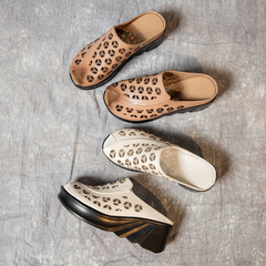 Nahir Women's Peep Toe Wedge Sandals