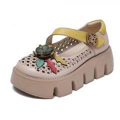Noris Women's Summer Hollow Out Platform Shoes