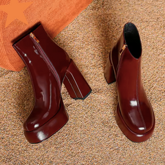 Norys Women's Platform Dress Boots