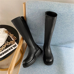 Olga Women's Long Leather Boots