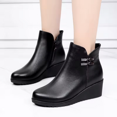 Oliver Women's Wedges Platform Ankle Boots