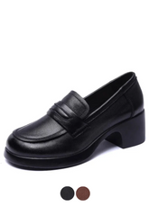 Omary Women's Square Heel Pumps