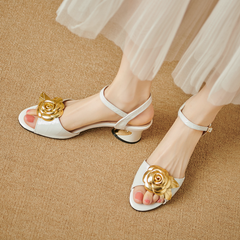 Oriana Women's Genuine Leather Dress Sandals