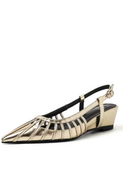 Oriana Women's Weaving Pointed Toe Sandals