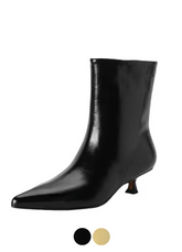 Ornela Women's Pointed Toe Ankle Boots