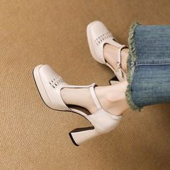 Rafaela Women's Leather Platform Sandals