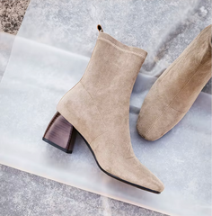 Raibel Women's Velvet Stretch Boots