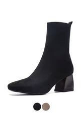 Raibel Women's Velvet Stretch Boots