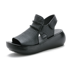 Raiza Women's Platform Peep Toe Sandals