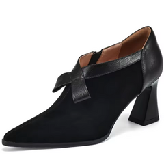 Ramira Women's Leather Suede Pumps