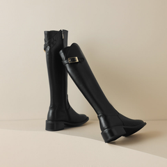 Ramona Women's Square Heel Knee High Boots