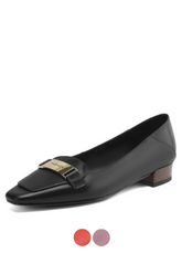 Ruddy Women's Leather Round Toe Flats
