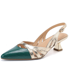 Rury Women's Leather Pointed Toe Sandals