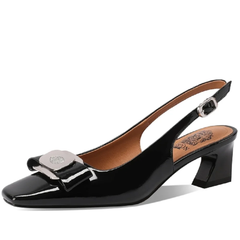 Salma Women's High Heels Square Toe Dress Sandals