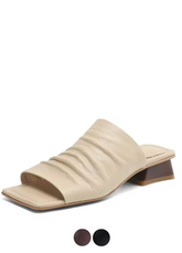 Samantha Women's Open Toe Leather Sandals