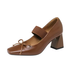 Sandy Women's Chunky Heel Elegant Pumps Shoes